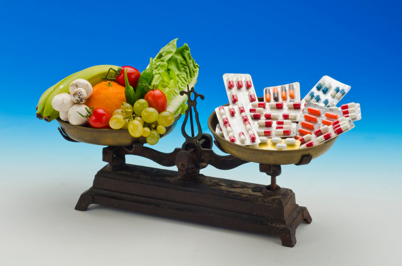 Fresh fruits and veggies versus supplements
