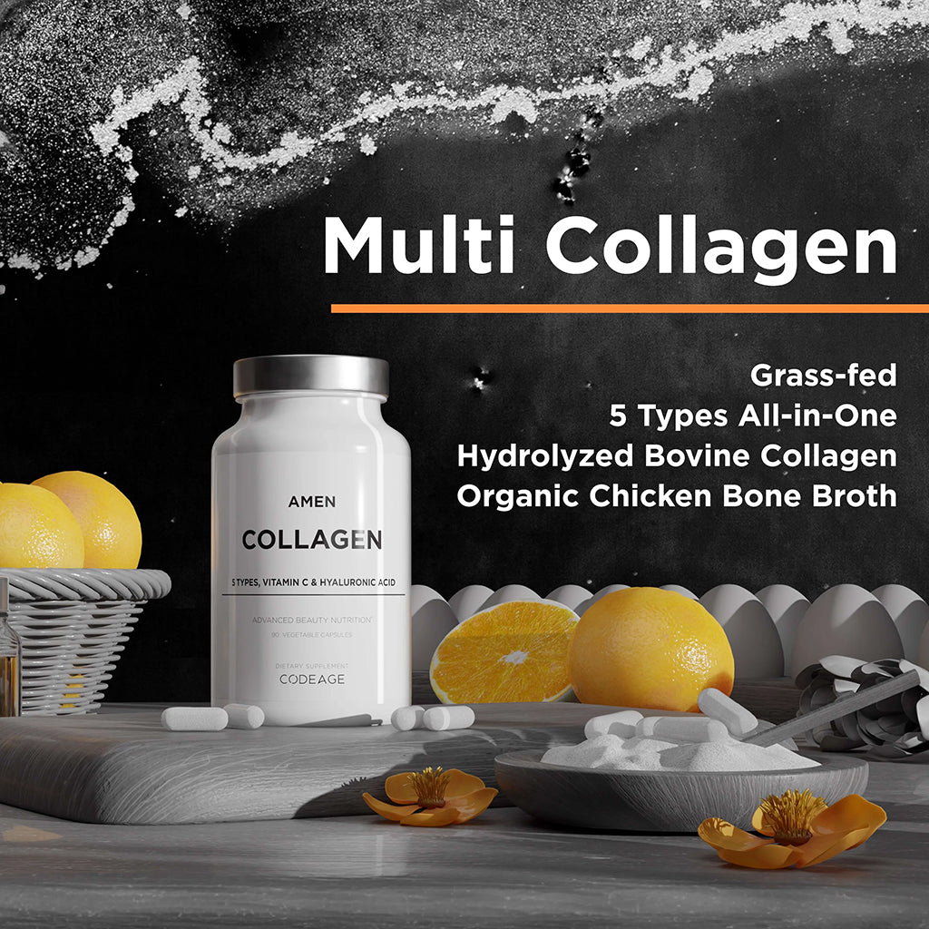 Multi Collagen ingredients for Amen Collagen