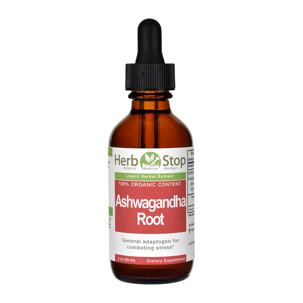 Organic Ashwagandha Root Extract 2 oz