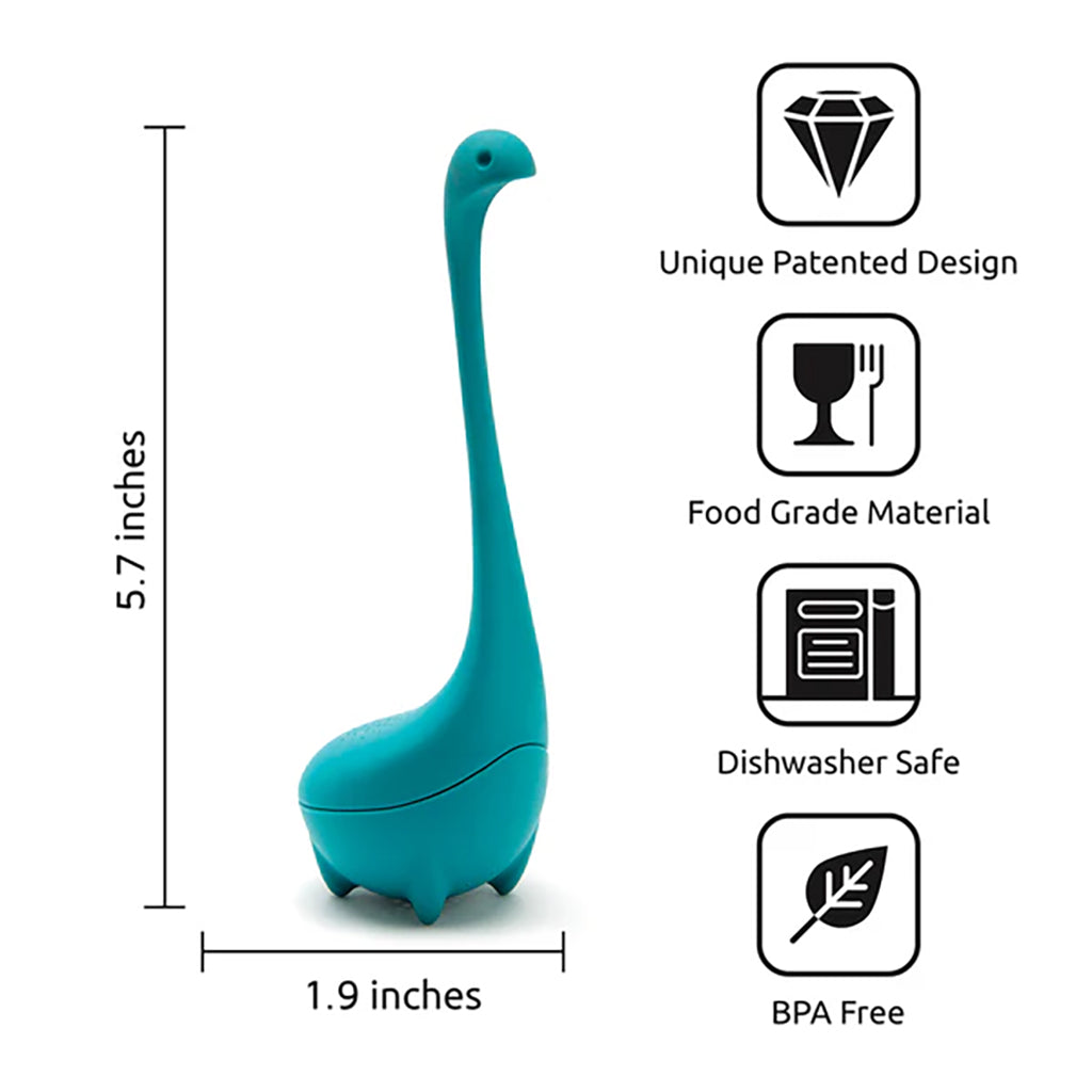 Baby Nessie Tea Infuser - Dimensions