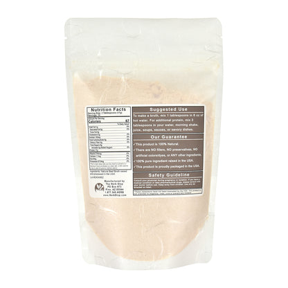 Beef Bone Broth Powder Bag - Back