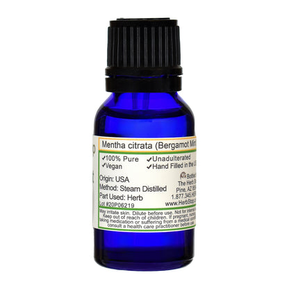 Bergamot Mint Essential Oil - Back