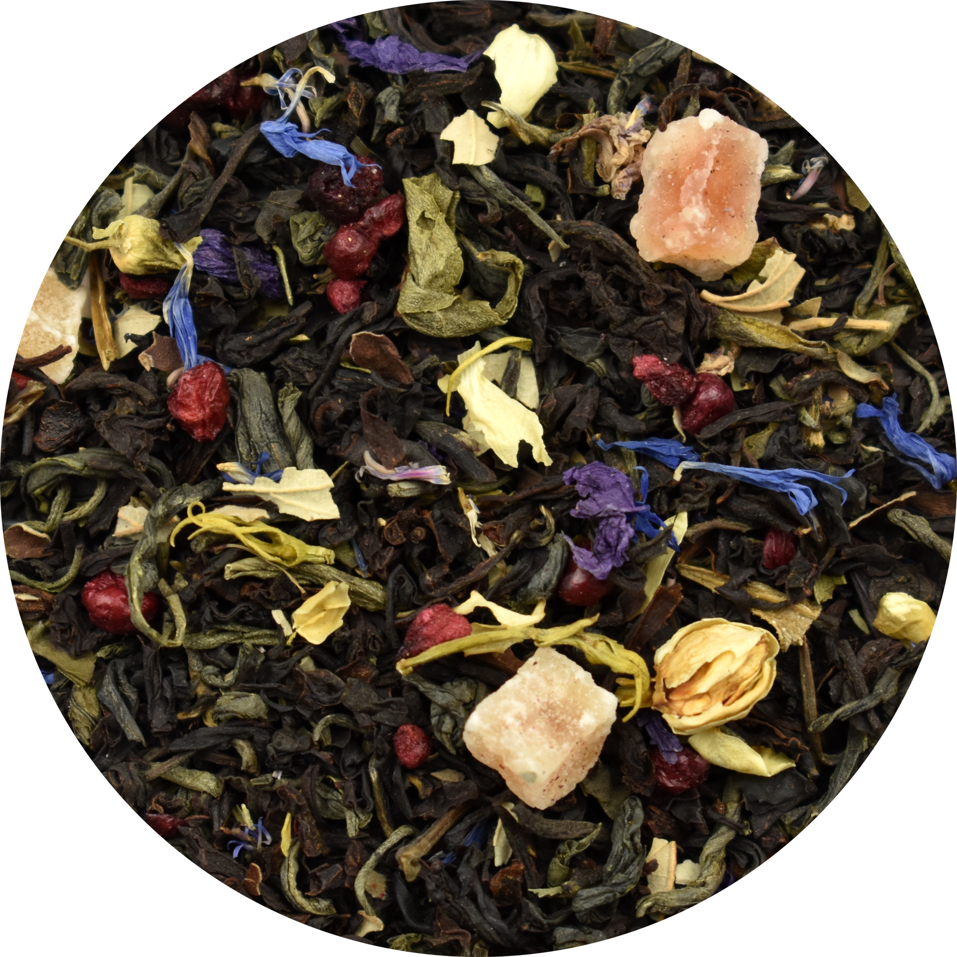 Bulk Blackberry Jasmine Black & Green Tea