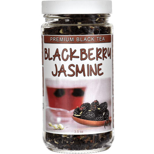 Blackberry Jasmine Black & Green Tea Jar