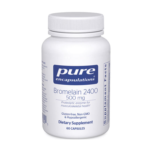 Bromelain 2400 500mg by Pure Encapsulations