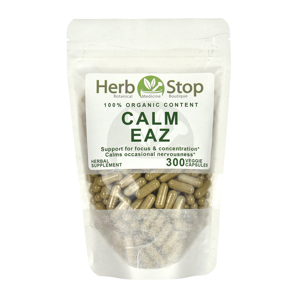 Organic Calm-Eaz Capsules Bulk Bag