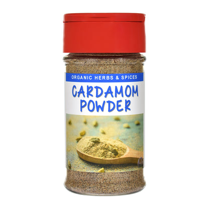 Organic Cardamom Seed Powder Spice Jar