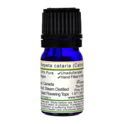 Canadian Catnip Essential Oil - Back