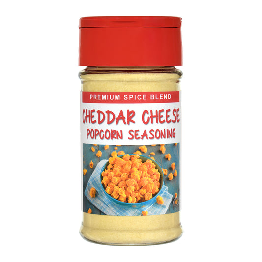 Cheddar Cheese Popcorn Seasoning Jar