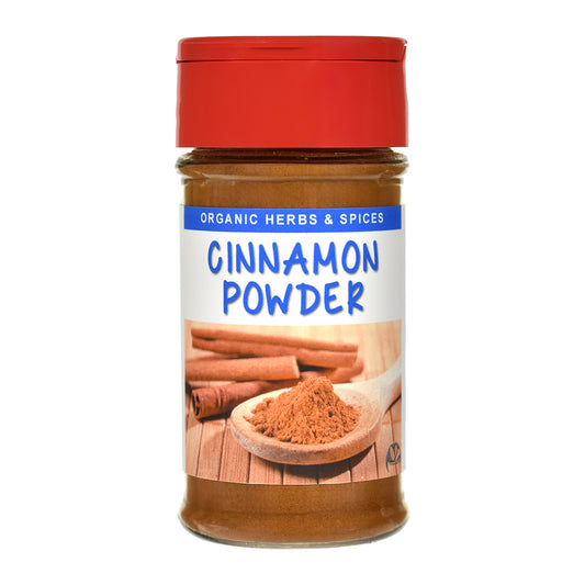 Organic Cinnamon Powder Spice Jar