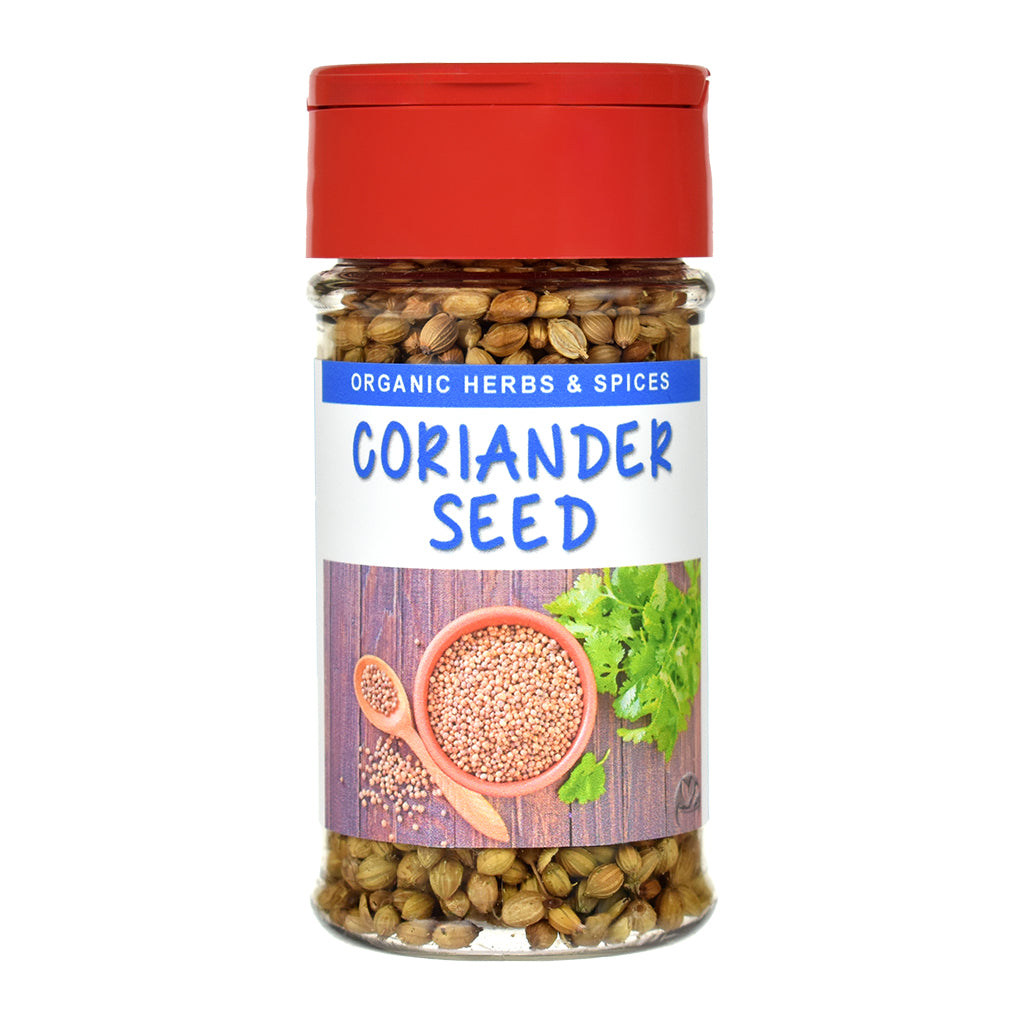 Organic Coriander Seed Spice Jar