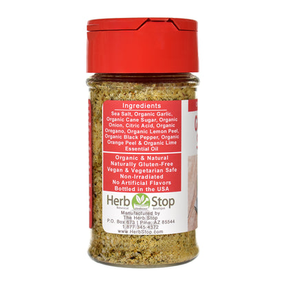 Organic Cuban Moji Seasoning Spice Jar - Left