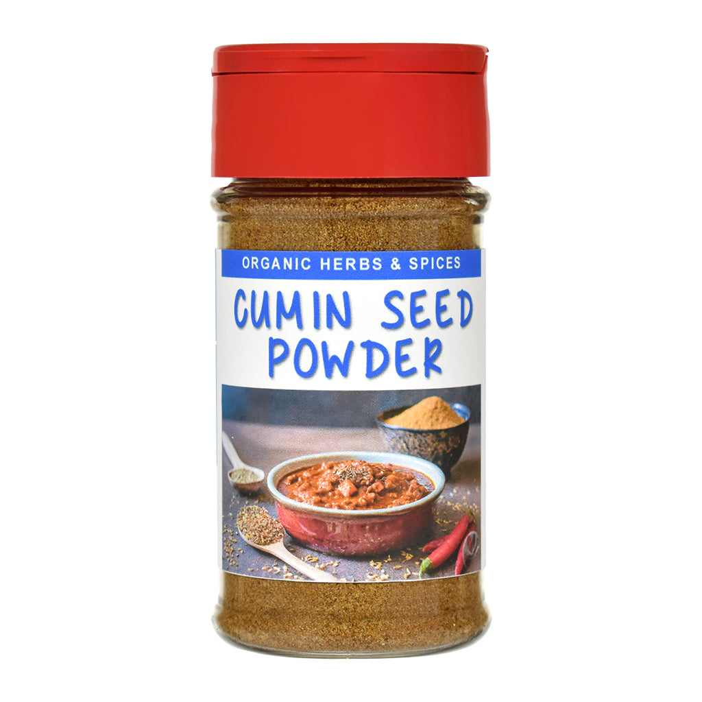Organic Cumin Seed Powder Jar
