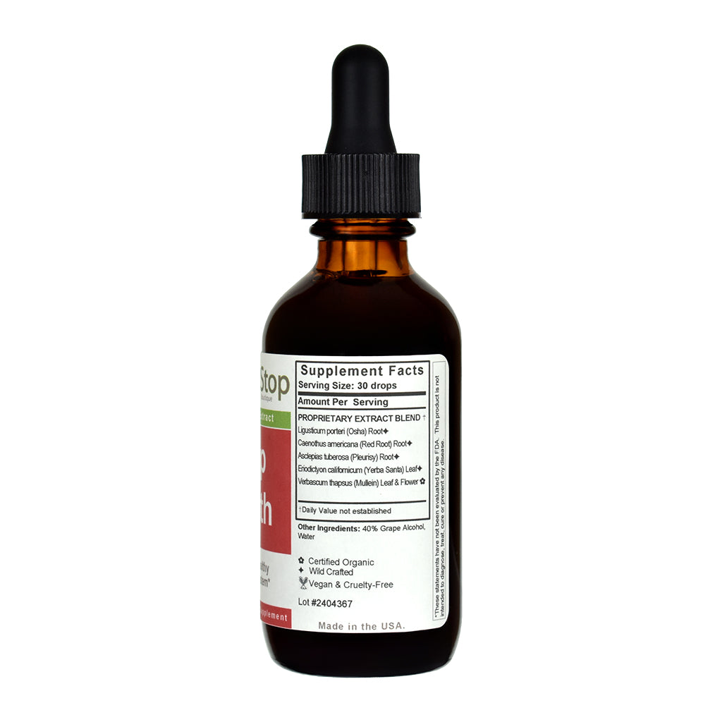 Deep Breath Liquid Extract 2 oz - Right