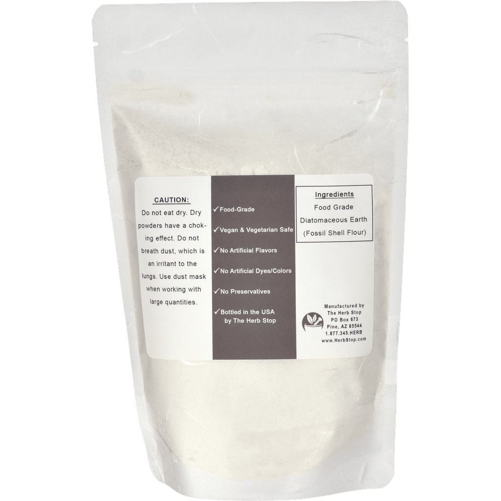 Diatomaceous Earth Bag Back