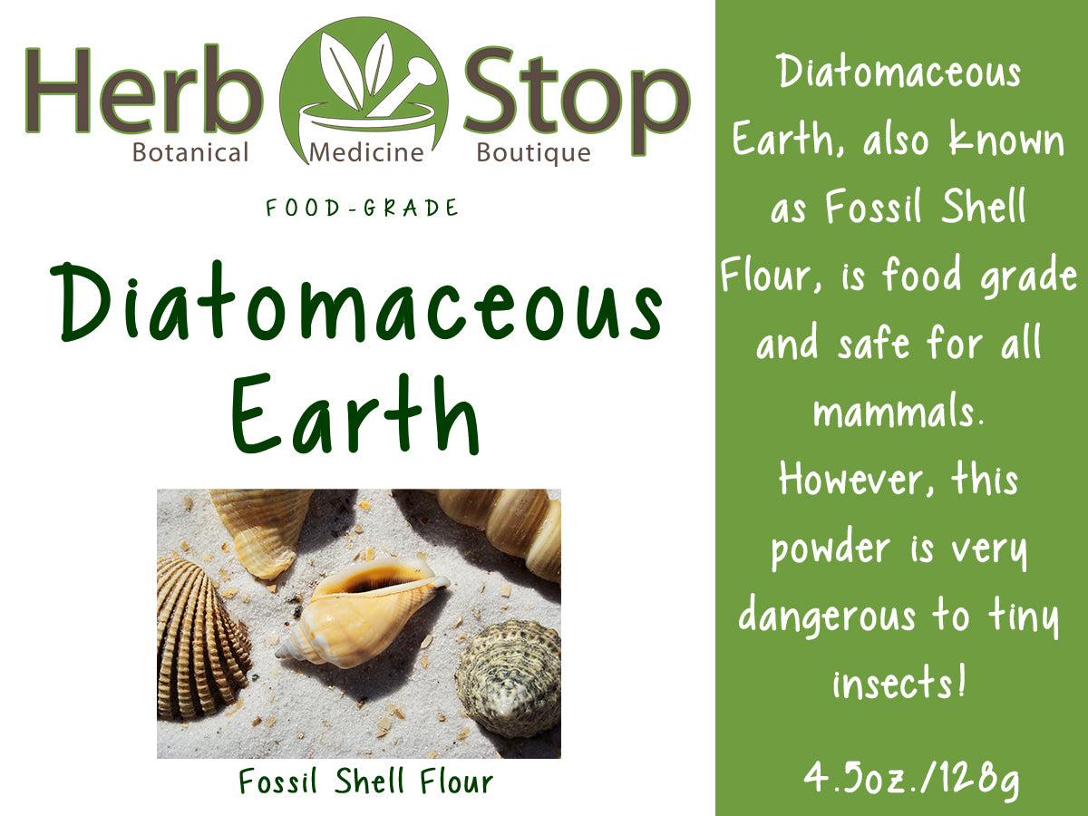 Diatomaceous Earth Label - Front