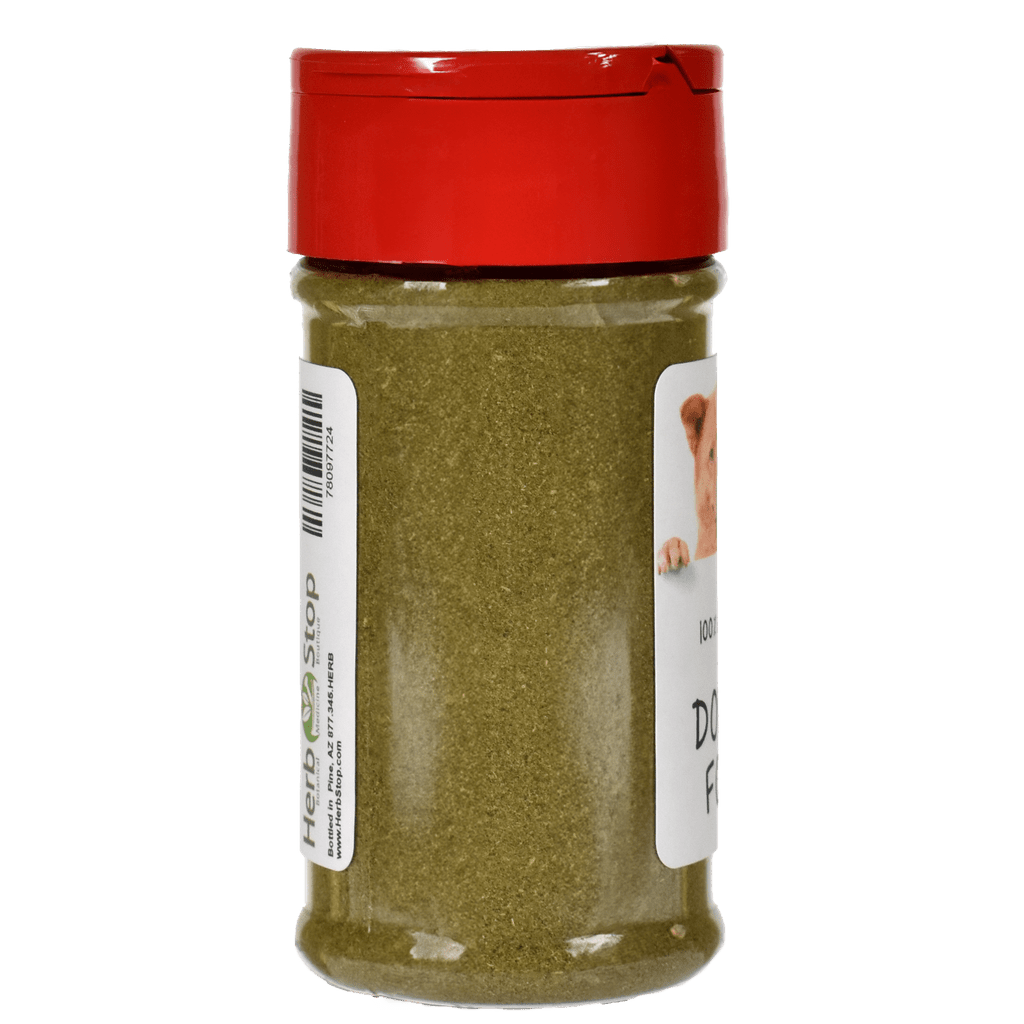 Dog & Cat Formula Jar Back