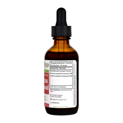 Echinacea Goldenseal Liquid Extract 2 oz - Right