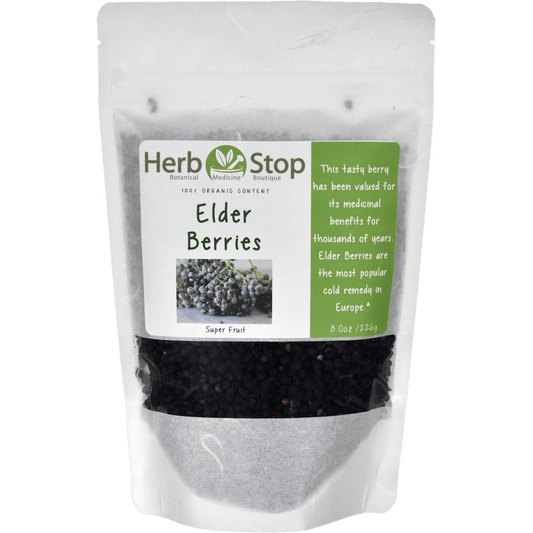 Elder Berries Bulk Bag