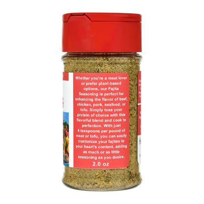 Organic Fajita Seasoning Jar - Right