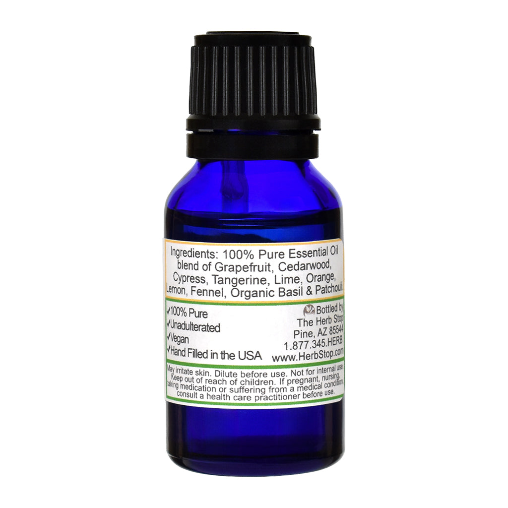 Fat Attack Essential Oil Blend - Back