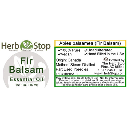 White Fir Balsam Needle Essential Oil