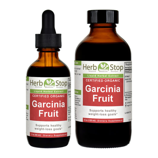 Organic Garcinia Fruit Liquid Extract Bottles