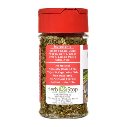 Garlic 'N Herb Seasoning Jar - Left