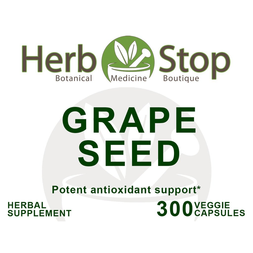 Grape Seed Capsules Label - Front