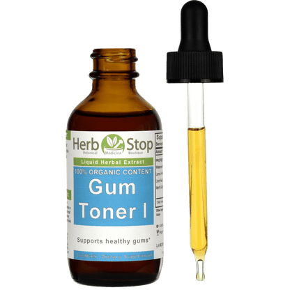 Gum Toner 1 Bottle Open with Dropper