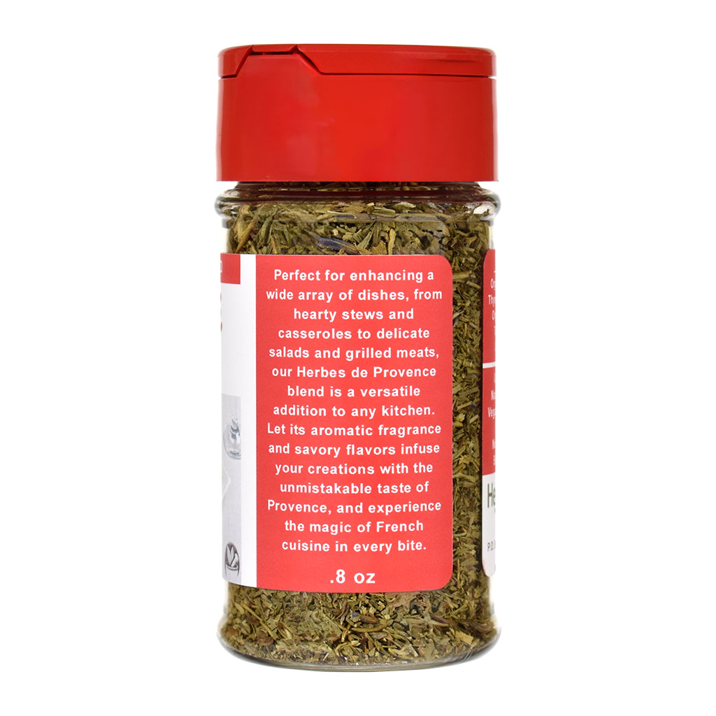 Organic Herbes de Provence Jar - Right