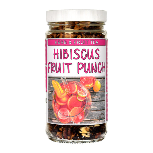 Hibiscus Fruit Punch Tea Jar