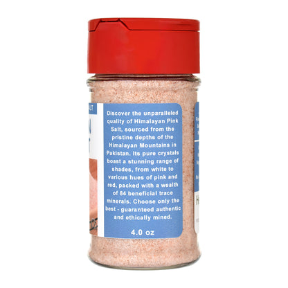 Himalayan Fine Pink Salt Jar - Right