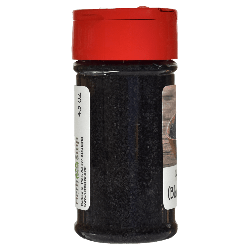 Hiwa Kai Black Lava Salt Jar Back