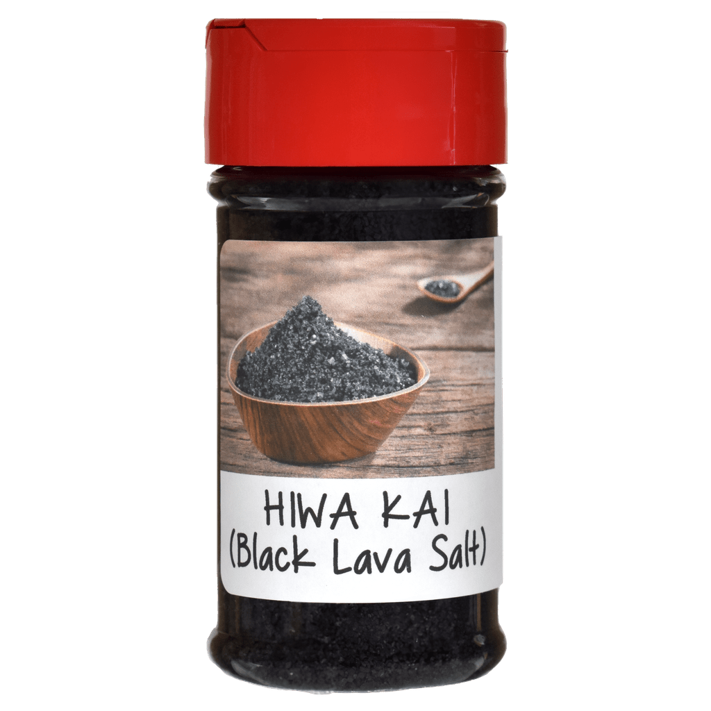 Hiwa Kai Black Lava Salt Jar