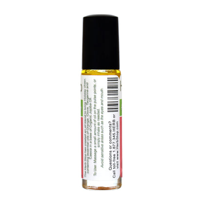 Holiday Cheer Aromatherapy Essential Oil Roll-On - Back