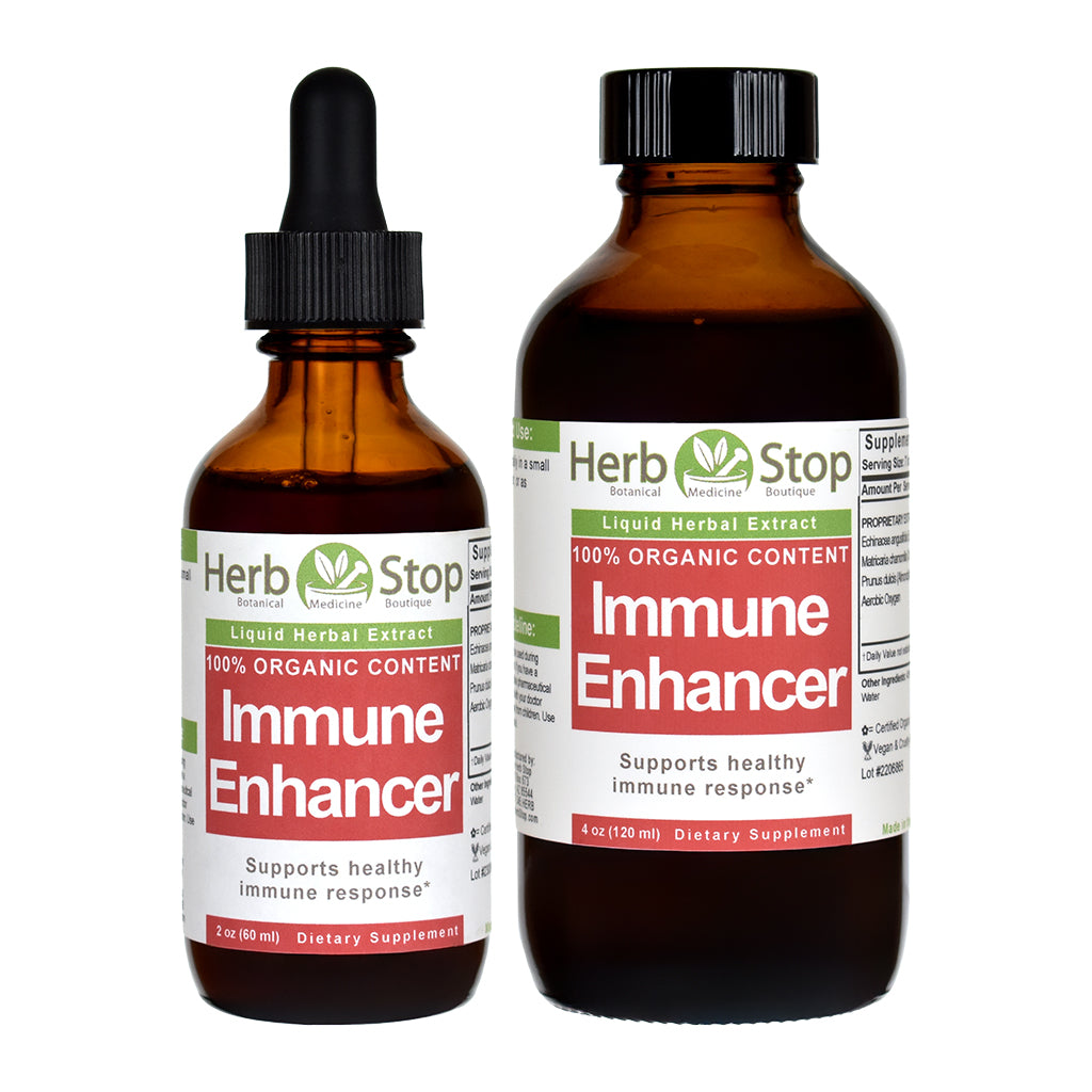 Immune Enhancer Liquid Extract - Sizes