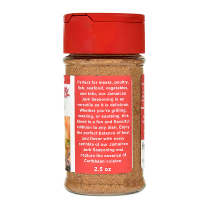 Organic Jamaican Jerk Seasoning Jar - Right