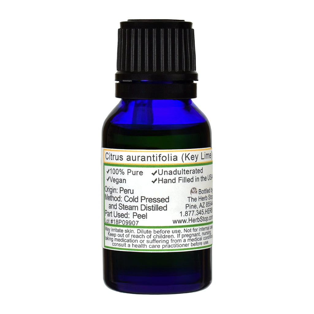 Key Lime Essential Oil - Back