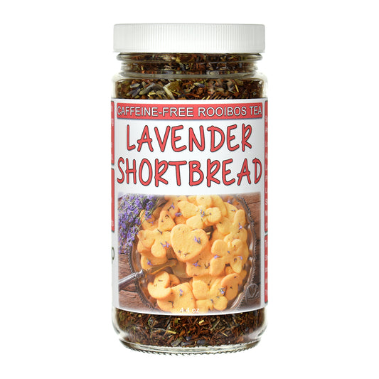 Lavender Shortbread Rooibos Tea Jar