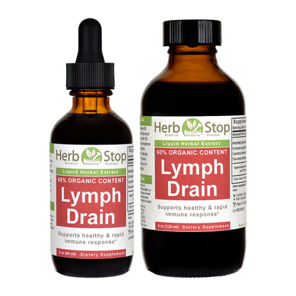 Lymph Drain Liquid Extract Bottle Sizes