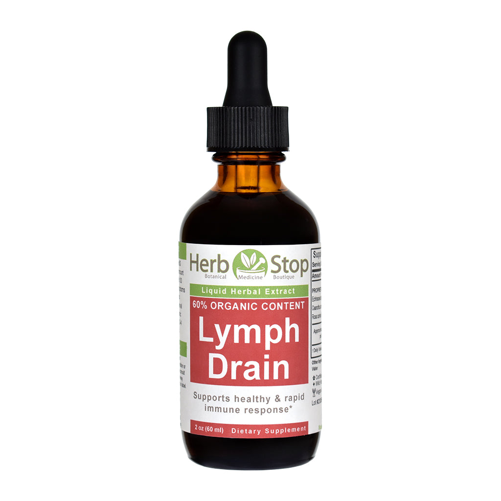 Lymph Drain Liquid Extract 2 oz Bottle 