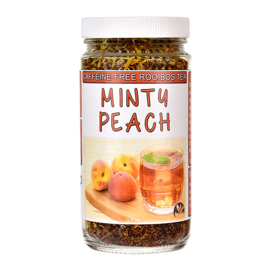 Minty Peach Loose Leaf Rooibos Tea