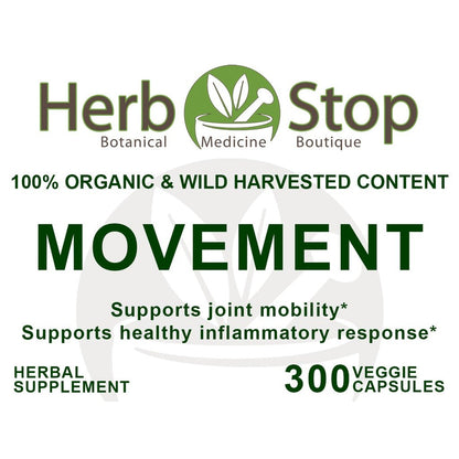 Movement Capsules Label - Front