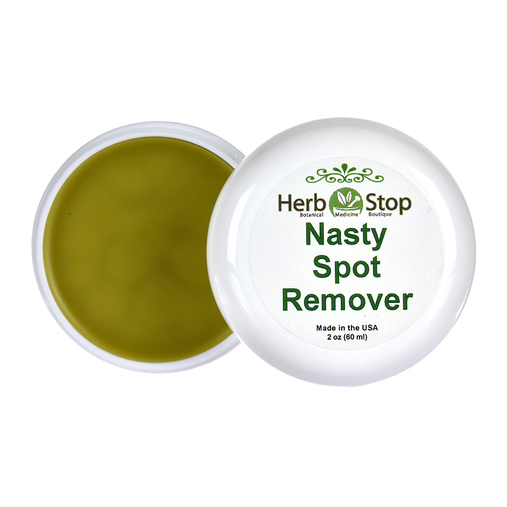 Nasty Spot Remover Salve - Jar Open