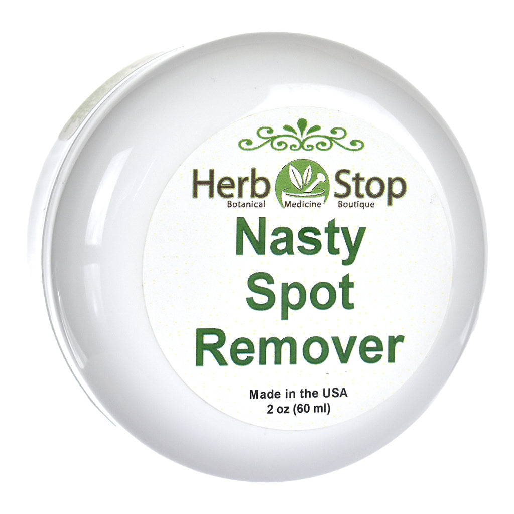 Nasty Spot Remover Salve - Jar Side