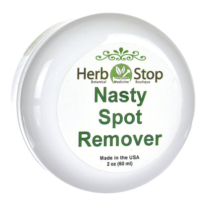 Nasty Spot Remover Salve - Jar Side