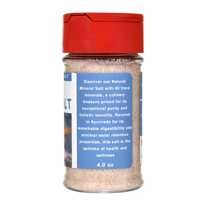Natural Mineral Salt Jar - Right