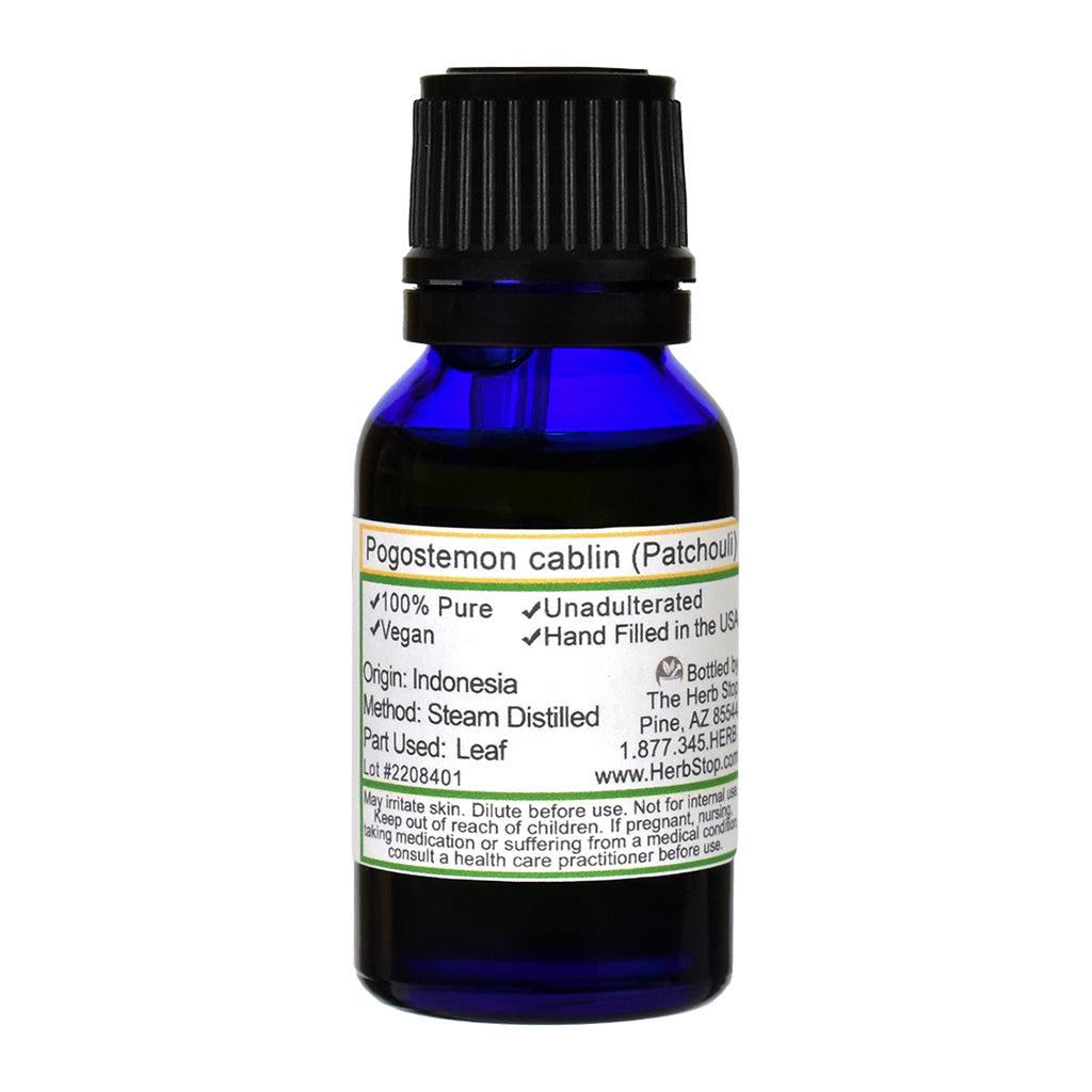 Patchouli Essential Oil - Back