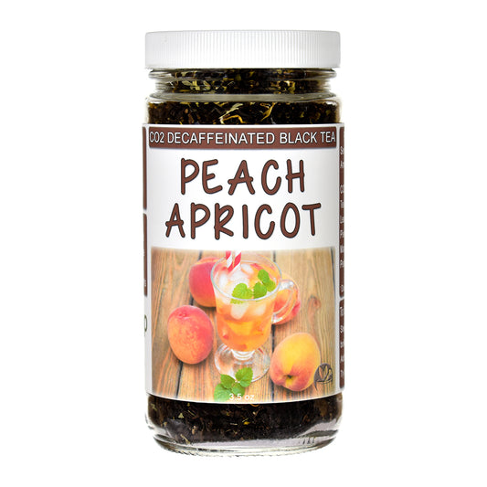 Peach Apricot Decaffeinated Black Tea - Jar